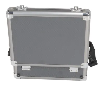 Vestil CASE-1310 aluminum carrying case shown from an alternate angle