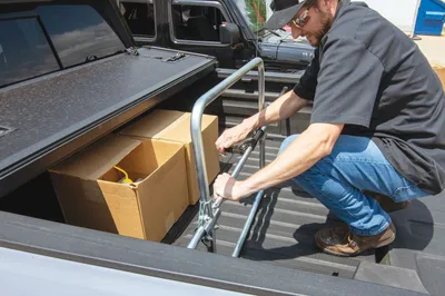 Vestil CB-H7-7-S cargo bar shown from an alternate angle