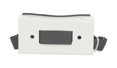 Vestil CB-W-S wall mounted cylinder bracket shown from an alternate angle