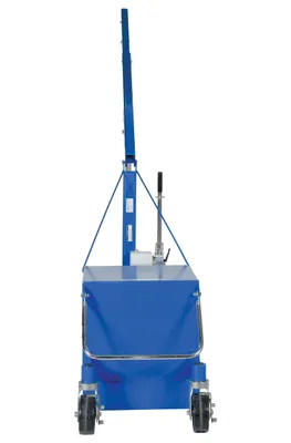 Vestil CBFC-2000 counter balanced floor crane shown from an alternate angle