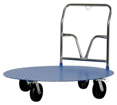 Vestil CC-48 pallet cart & carousel shown from an alternate angle