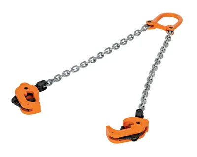Vestil CDL-2000 chain drum lifter shown from an alternate angle