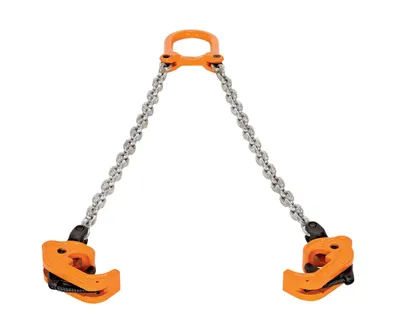 Vestil CDL-2000 chain drum lifter shown from an alternate angle