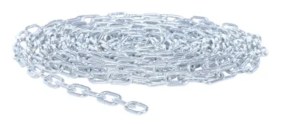 Vestil CHAIN-316-10-GALV chain in a variety of color shown from an alternate angle