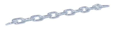 Vestil CHAIN-316-PF-GALV chain in a variety of color shown from an alternate angle