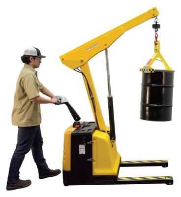 Vestil CHDL-2025 crane hoist drum lifter shown from an alternate angle