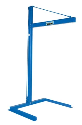 Vestil Steel Mini Overhead Cantilever Jib 2000 Lb. Capacity Blue