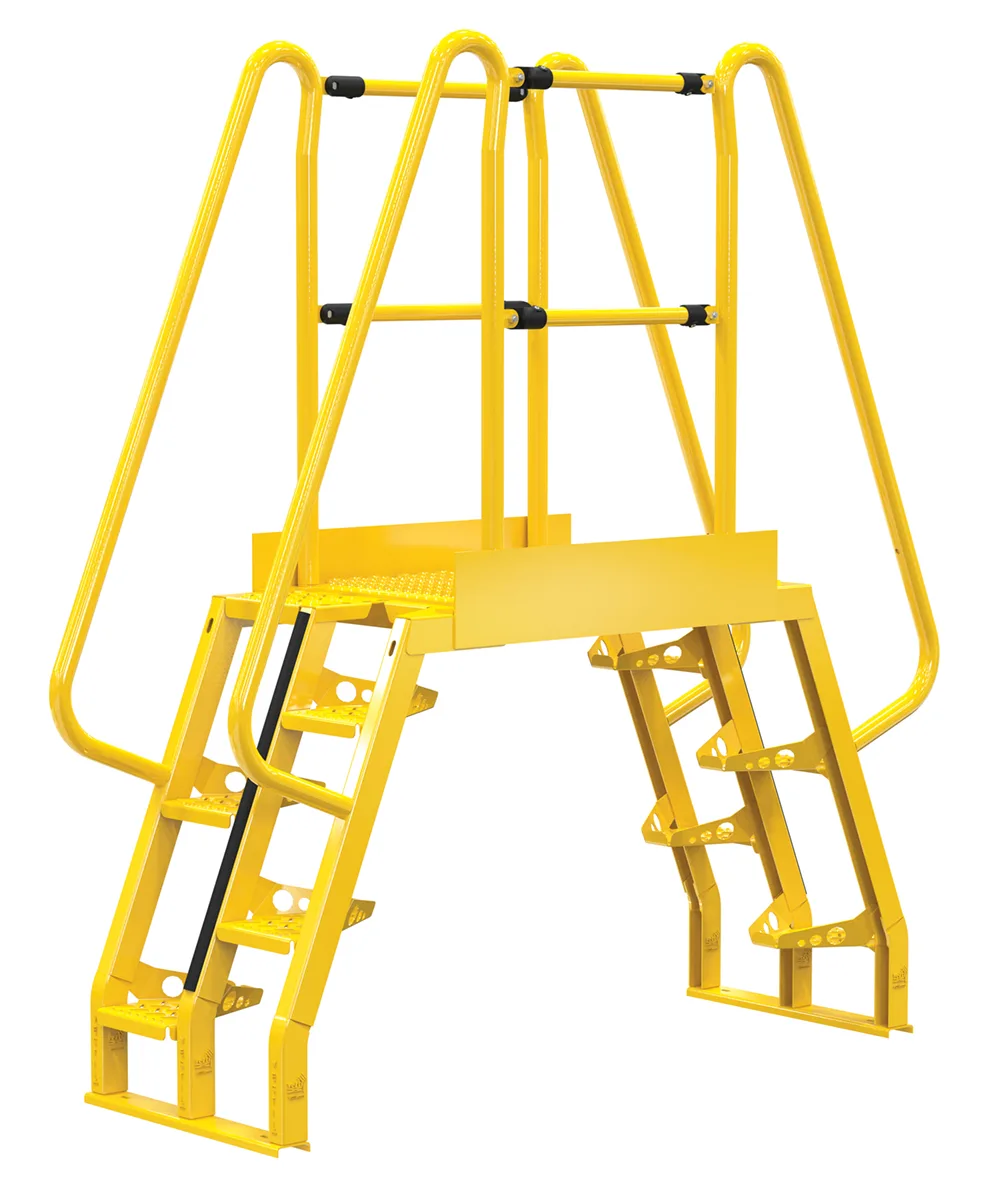 Vestil COLA-3-68-32 alternating step cross-over ladder