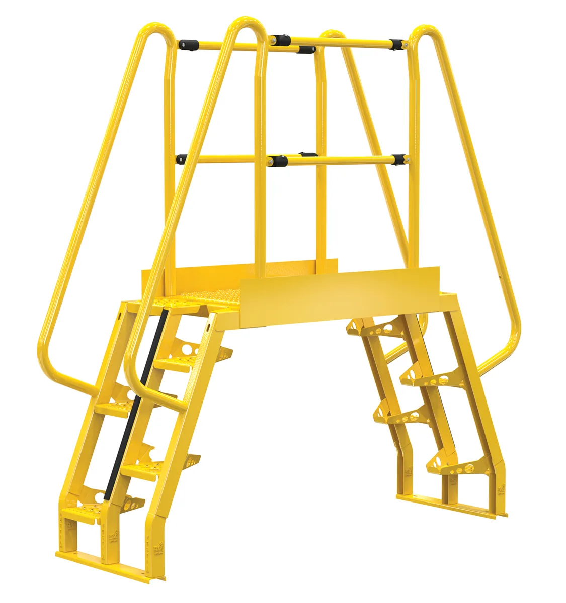 Vestil COLA-3-68-44 alternating step cross-over ladder