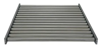 Vestil CONV-52-5-2-3L-Z roller conveyor shown from an alternate angle