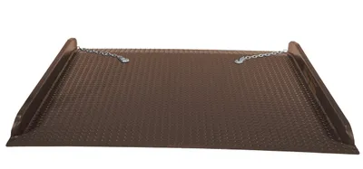 Vestil CRS-7272-20 steel container ramps with side rail