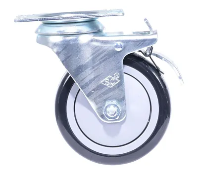 Vestil CST-VE-4X1.25PP-STL polyurethane polyolefin caster