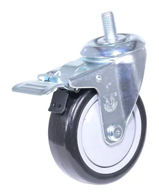 Vestil CST-VE-4X1.25PP-STSL polyurethane polyolefin caster