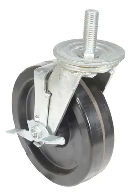 Vestil CST-VE-8X2PH-STS-BR phenolic caster shown from an alternate angle