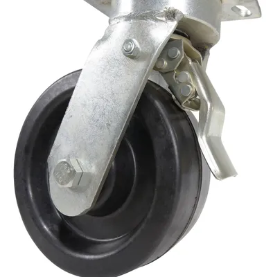 Vestil CST-VE-8X3PH-SWTB phenolic caster shown from an alternate angle
