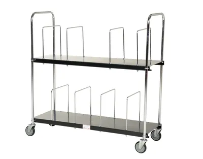 Vestil CTC-1856-B portable carton cart shown from an alternate angle