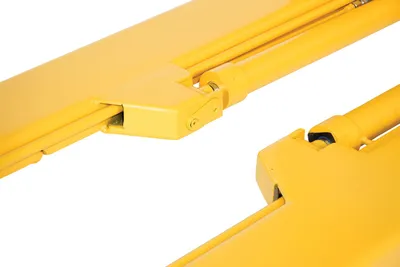 Vestil CTD-H-TP-3000 hydraulic powered fork truck crate turner dumper shown from an alternate angle