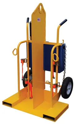 Vestil CYL-2-FP-FF welding cylinder torch cart