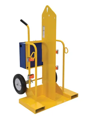Vestil CYL-2 welding cylinder torch cart