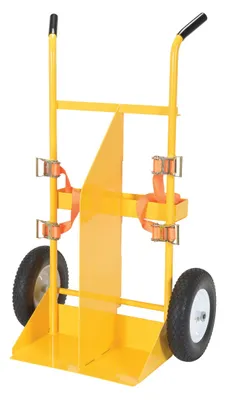Vestil CYL-E-FF welding cylinder torch cart shown from an alternate angle