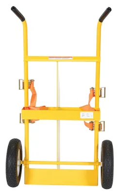 Vestil CYL-E-FF welding cylinder torch cart shown from an alternate angle