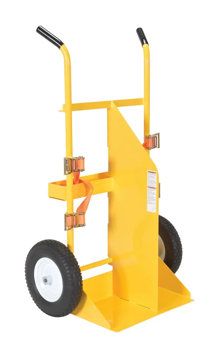 Vestil CYL-E-FF welding cylinder torch cart