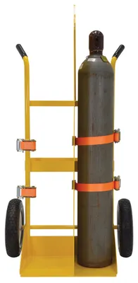 Vestil CYL-EH-FF welding cylinder torch cart shown from an alternate angle