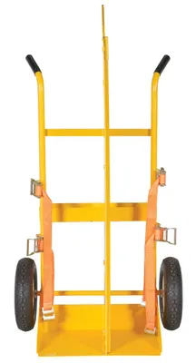 Vestil CYL-EH-FP welding cylinder torch cart shown from an alternate angle