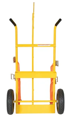 Vestil CYL-EH-FP welding cylinder torch cart shown from an alternate angle