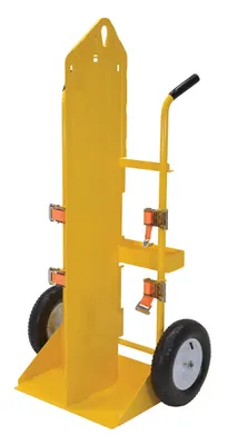Vestil CYL-EH welding cylinder torch cart shown from an alternate angle