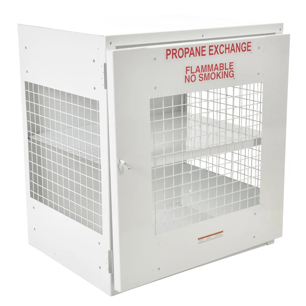 Vestil CYL-EX-12-E propane exchange cylinder cabinet