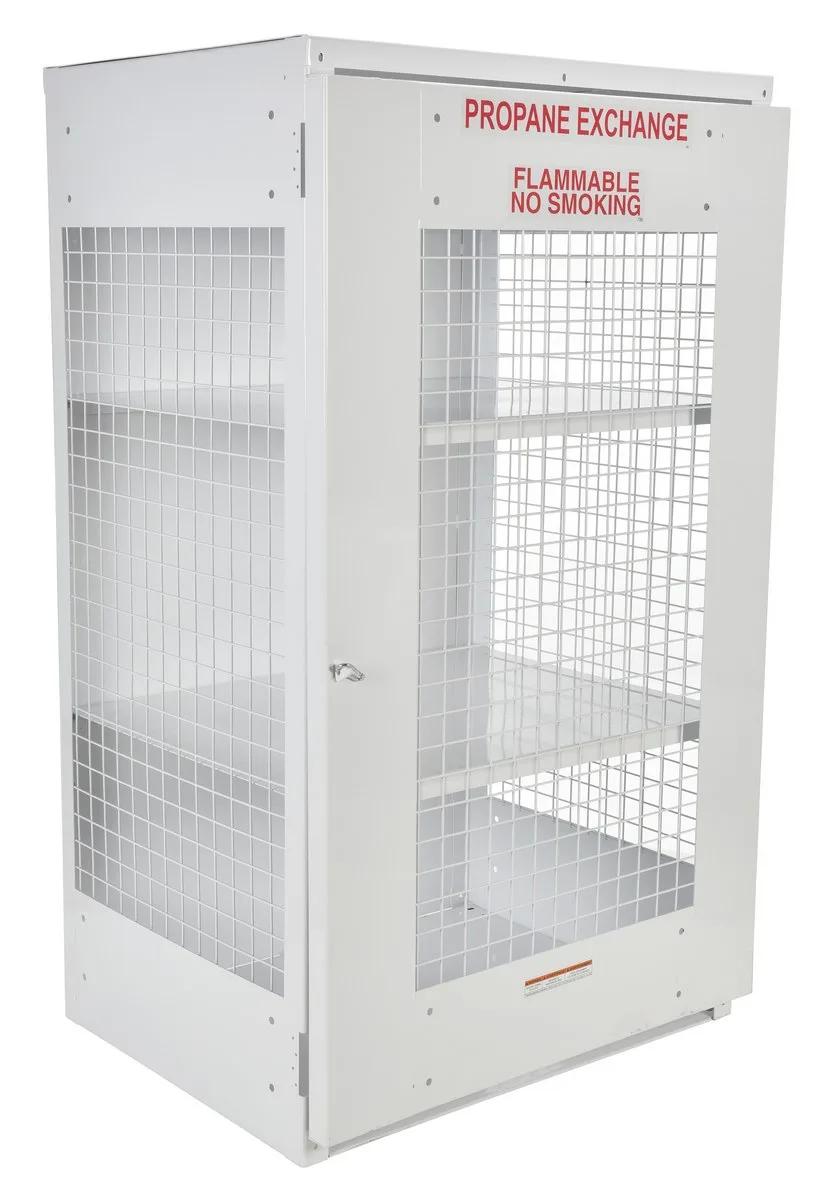 Vestil CYL-EX-18-E propane exchange cylinder cabinet