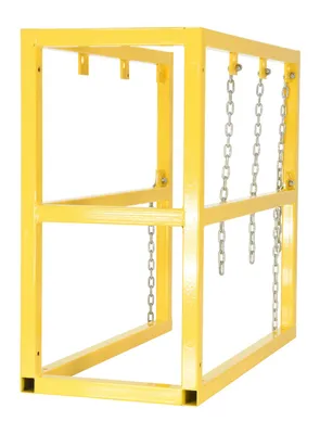 Vestil CYL-FMSR-3 cylinder barricade rack shown from an alternate angle