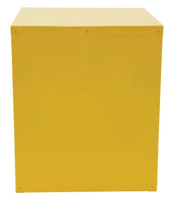Vestil CYL-LP-4-CA cylinder storage cabinets (canada sales) shown from an alternate angle