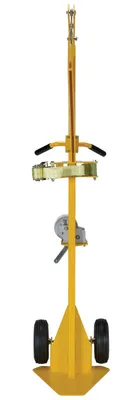 Vestil CYL-LT-1-PN portable cylinder lifter shown from an alternate angle