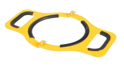 Vestil CYL-M-9 manual cylinder lifter shown from an alternate angle