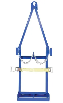 Vestil CYL-P-4-LUG cylinder caddie shown from an alternate angle
