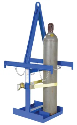 Vestil CYL-P-4-LUG cylinder caddie shown from an alternate angle
