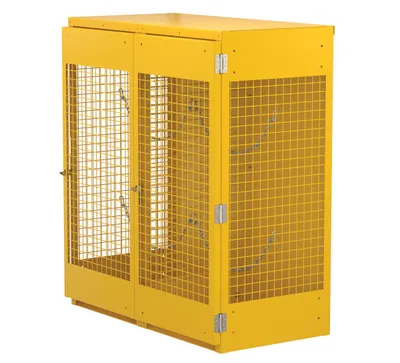 Vestil CYL-V-1020 cylinder storage cabinets (usa sales) shown from an alternate angle