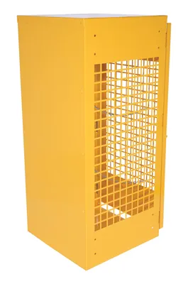 Vestil CYL-V-510 cylinder storage cabinets (usa sales) shown from an alternate angle