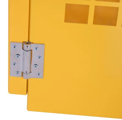 Vestil CYL-V-510 cylinder storage cabinets (usa sales) shown from an alternate angle