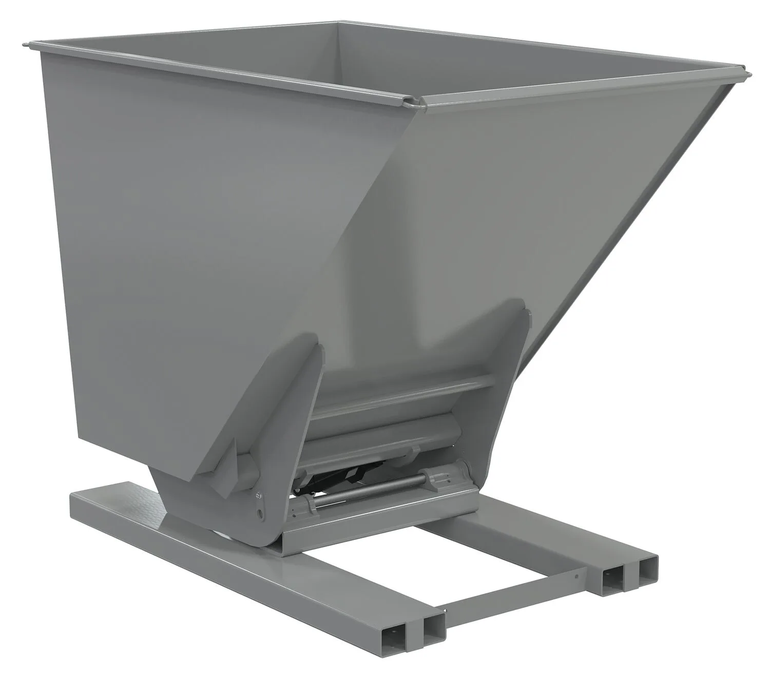 Vestil D-150-HD-HYD-GYSG hydraulic dumping hopper
