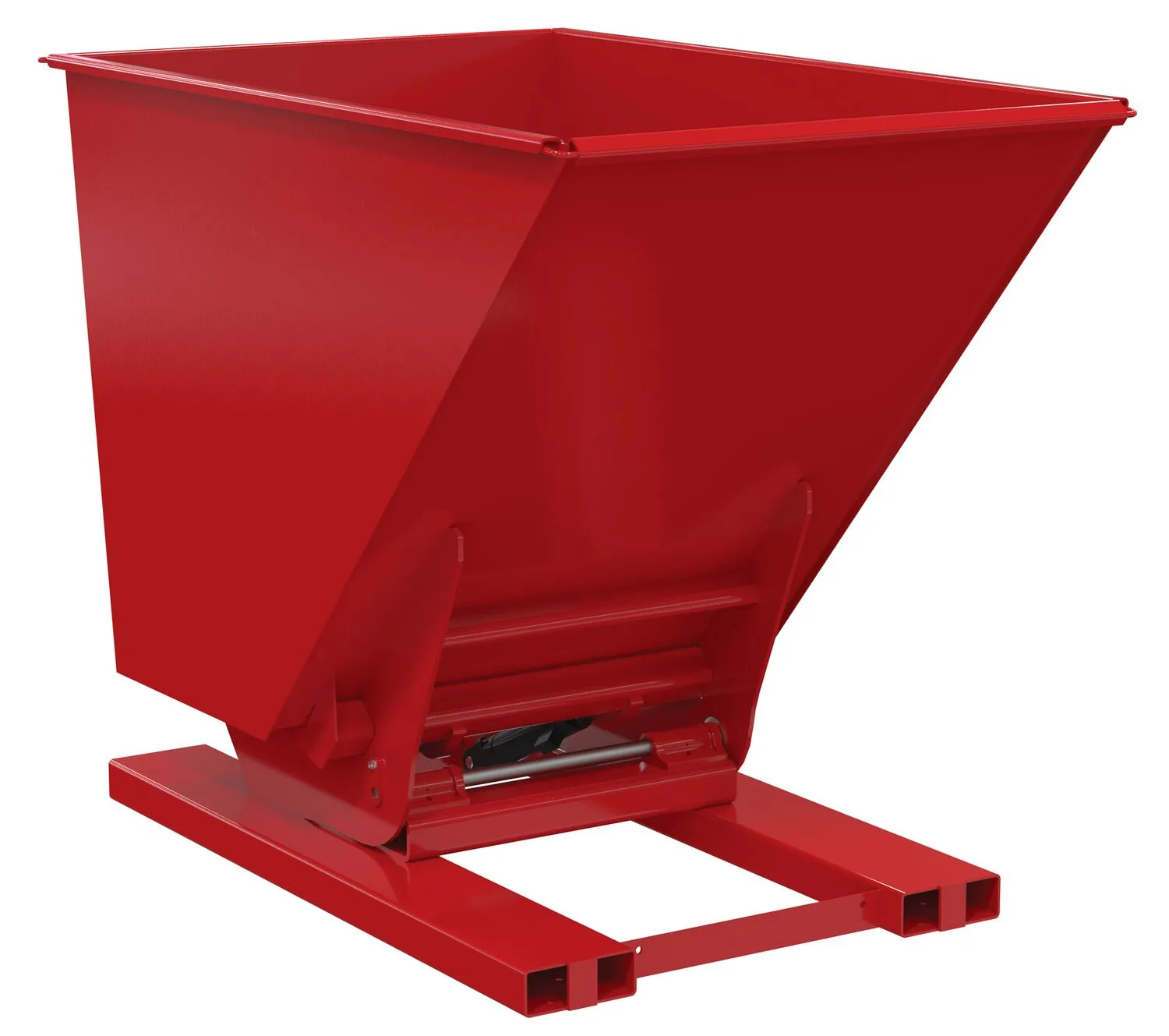 Vestil D-150-HD-HYD-RD hydraulic dumping hopper