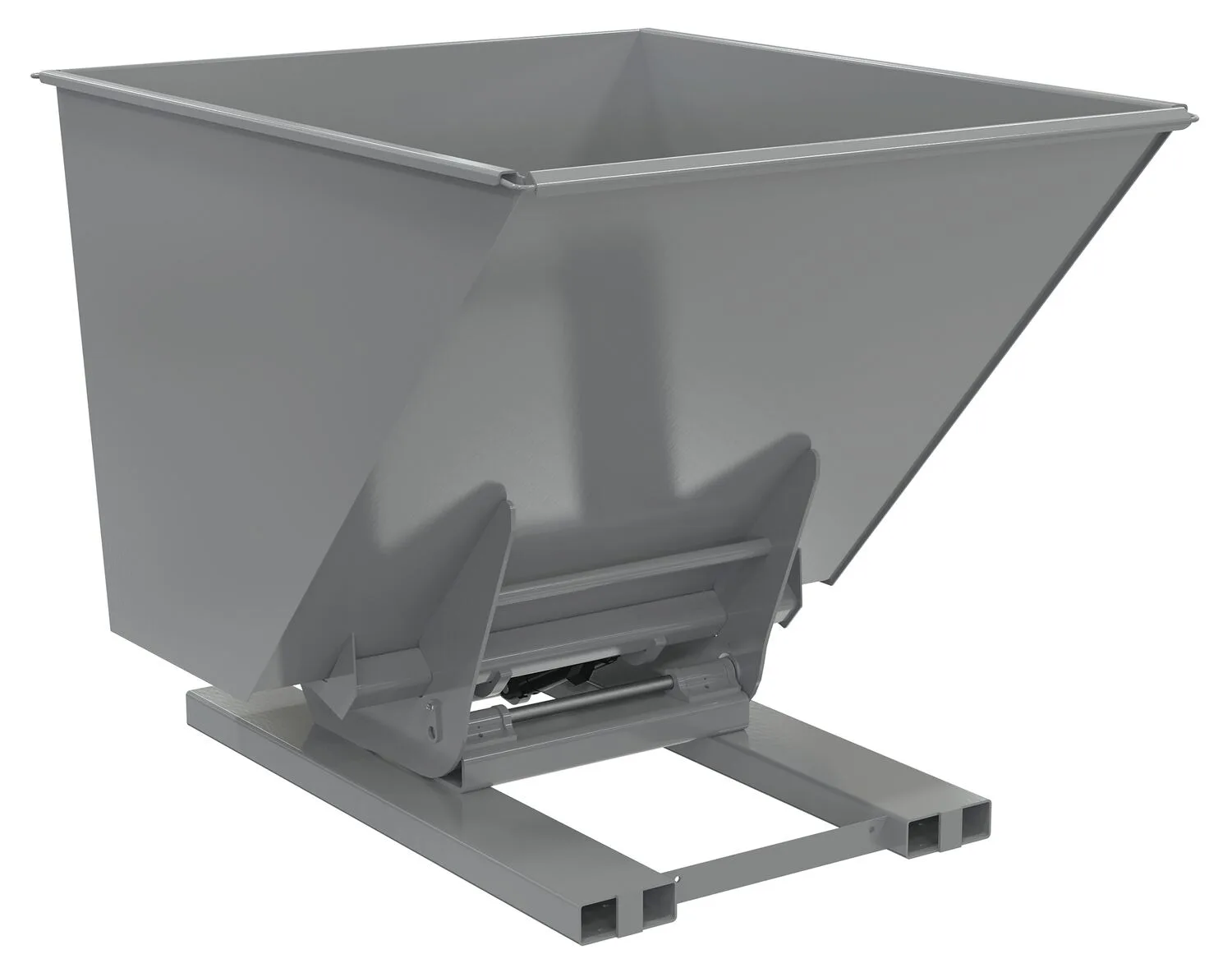 Vestil D-200-HD-HYD-GYSG hydraulic dumping hopper