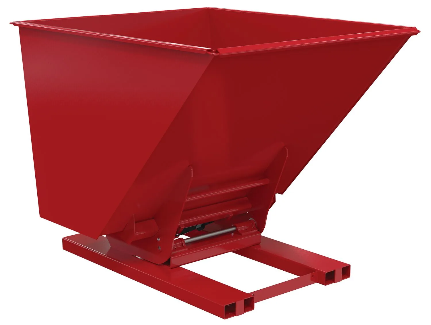 Vestil D-200-HD-HYD-RD hydraulic dumping hopper