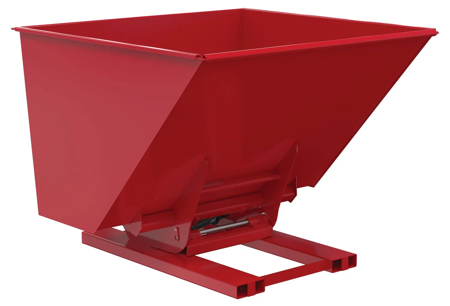 Vestil D-250-HD-HYD-RD hydraulic dumping hopper