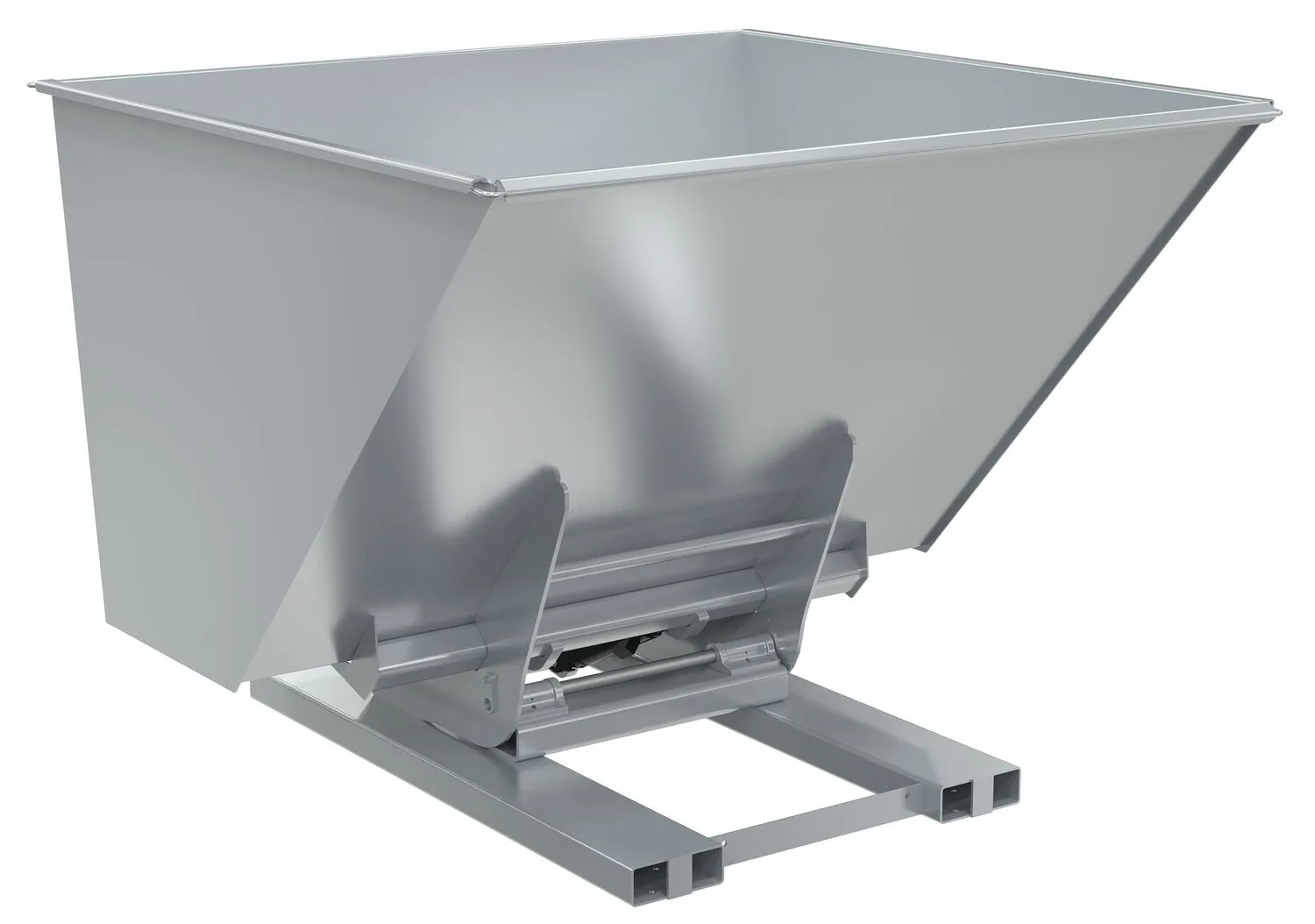 Vestil D-250-HD-HYD-SL hydraulic dumping hopper