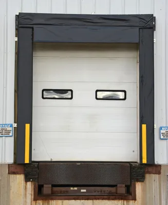 Vestil D-350-10 dock seal shown from an alternate angle