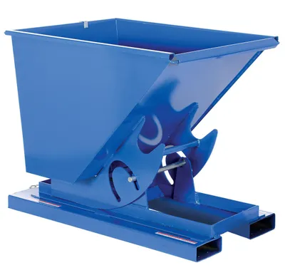 Vestil D-50-HD-NB d-style hoppers, no bump & dump