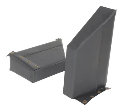 Vestil D-520-24-DP retractable dock shelter shown from an alternate angle